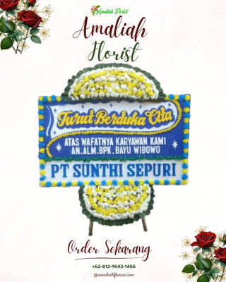 Papan Bunga Duka di Sambas