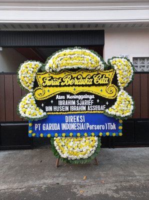 Papan Bunga Duka di Sambas
