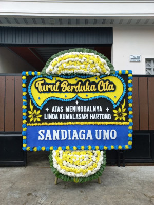 Papan Bunga Duka di Sambas