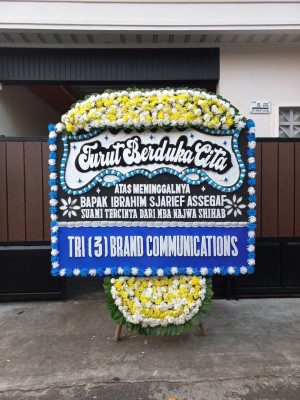 Papan Bunga Duka di Sambas